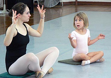 Bristol Ballet - practice